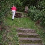 Treppe zum jüd. Friedhof