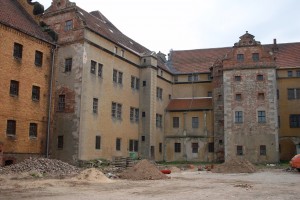 ehemailges KZ Lichtenburg hinterer Hof